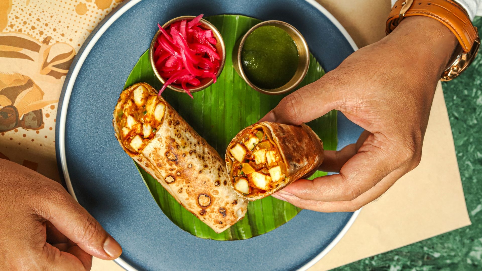 Paneer-and-Chichen-wrap-roll-Tribe-Phuket