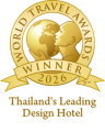 World Travel Awards 2026 Winner badge: Thailand’s Leading Design Hotel